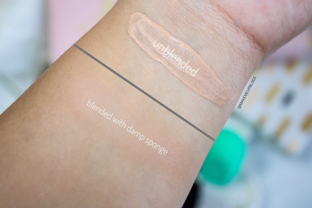 Blended vs. unblended Photo Focus Foundation