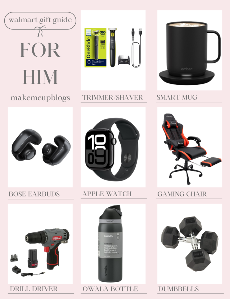 Walmart Holiday Gift Guide for Him